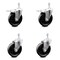 Service Caster 5 Inch Phenolic Swivel 3/8 Inch Threaded Stem Caster Total Lock Brake SCC, 2PK SCC-TSTTL20S514-PHS-381615-2-S-2 - alternate 1